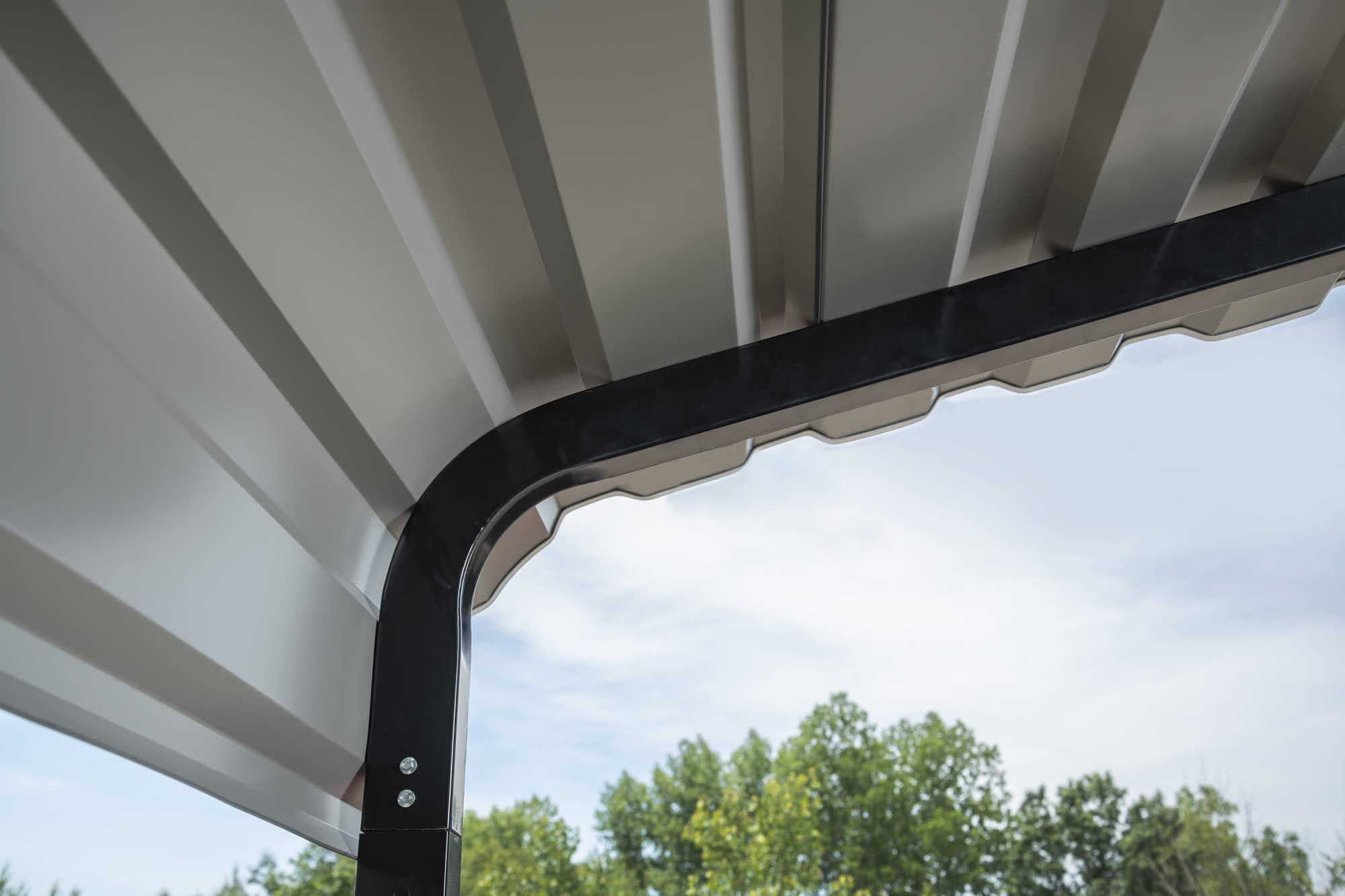 10' x 15' x 7' 29-Gauge Carport with Galvanized Steel Roof