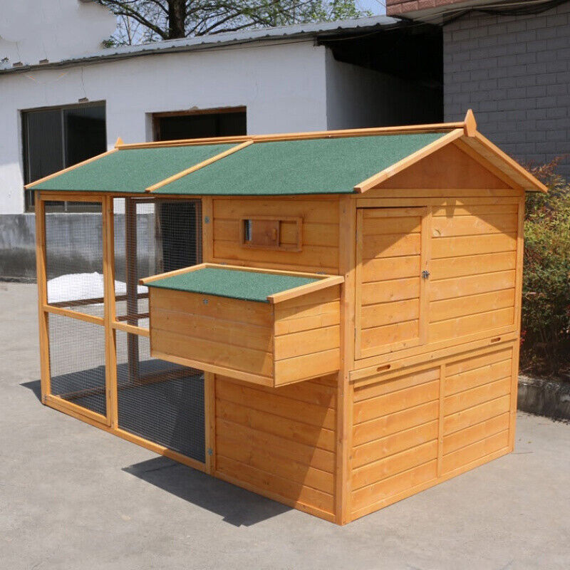 Outdoor Professional Cheap Wooden Chicken Coop Hen House With Run