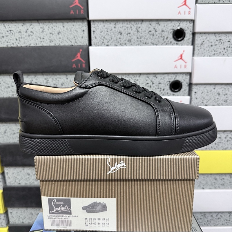 Christian Louboutin Sneaker Black Patent Leather