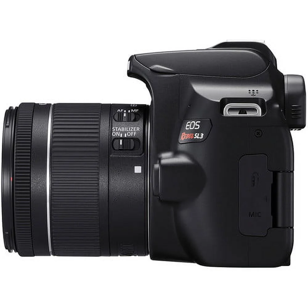 Canon EOS Rebel SL3 DSLR Camera W/ 18-55mm Lens (Black)