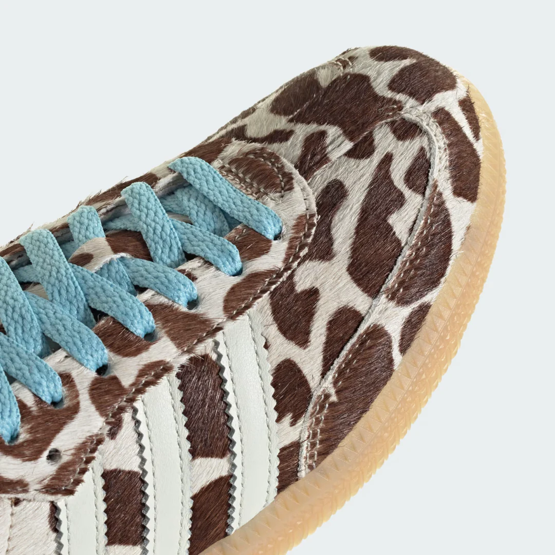 adidas Samba OG Giraffe Print Crystal Linen Women's