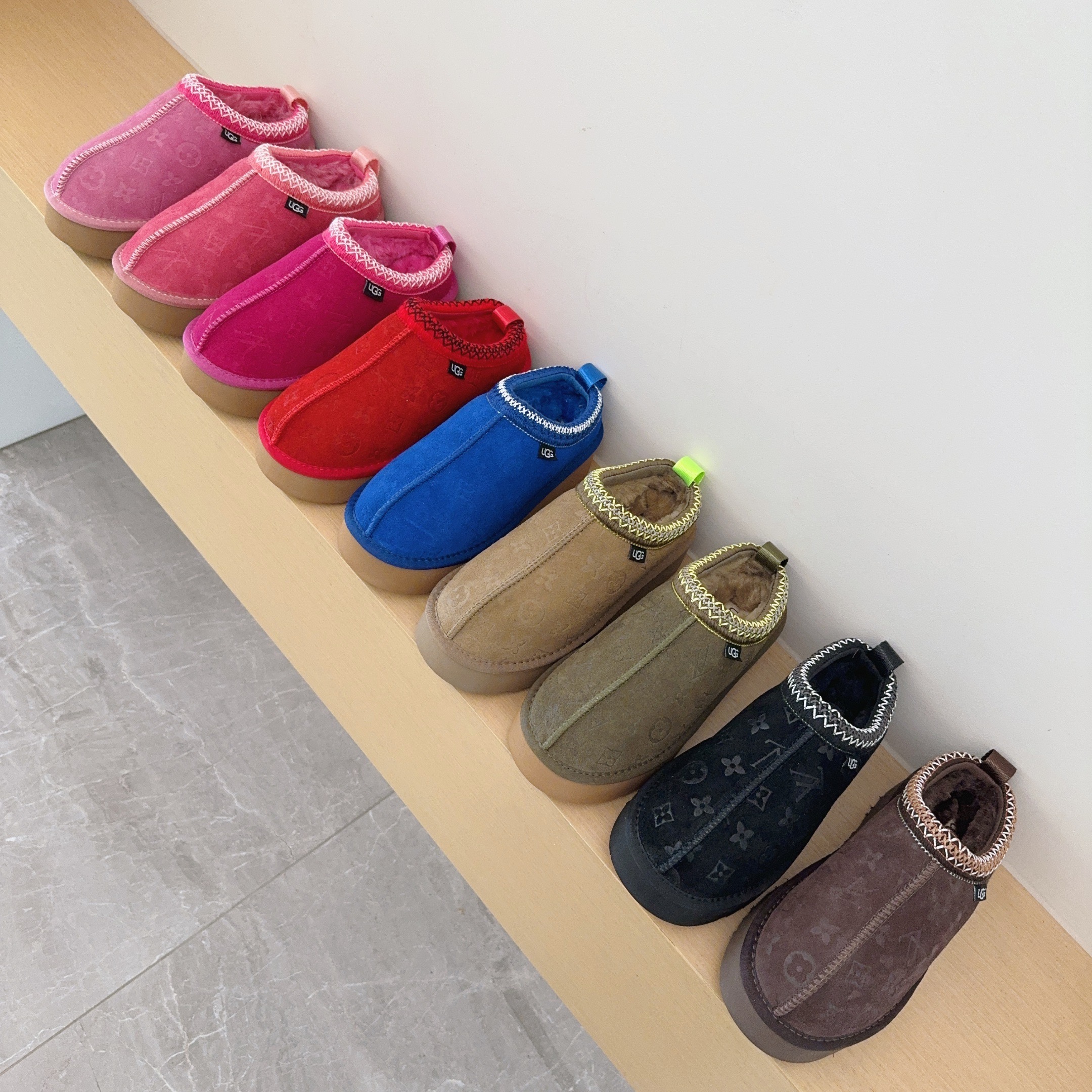 UGG Kids Collaboration Series Platform Ethnic Pattern