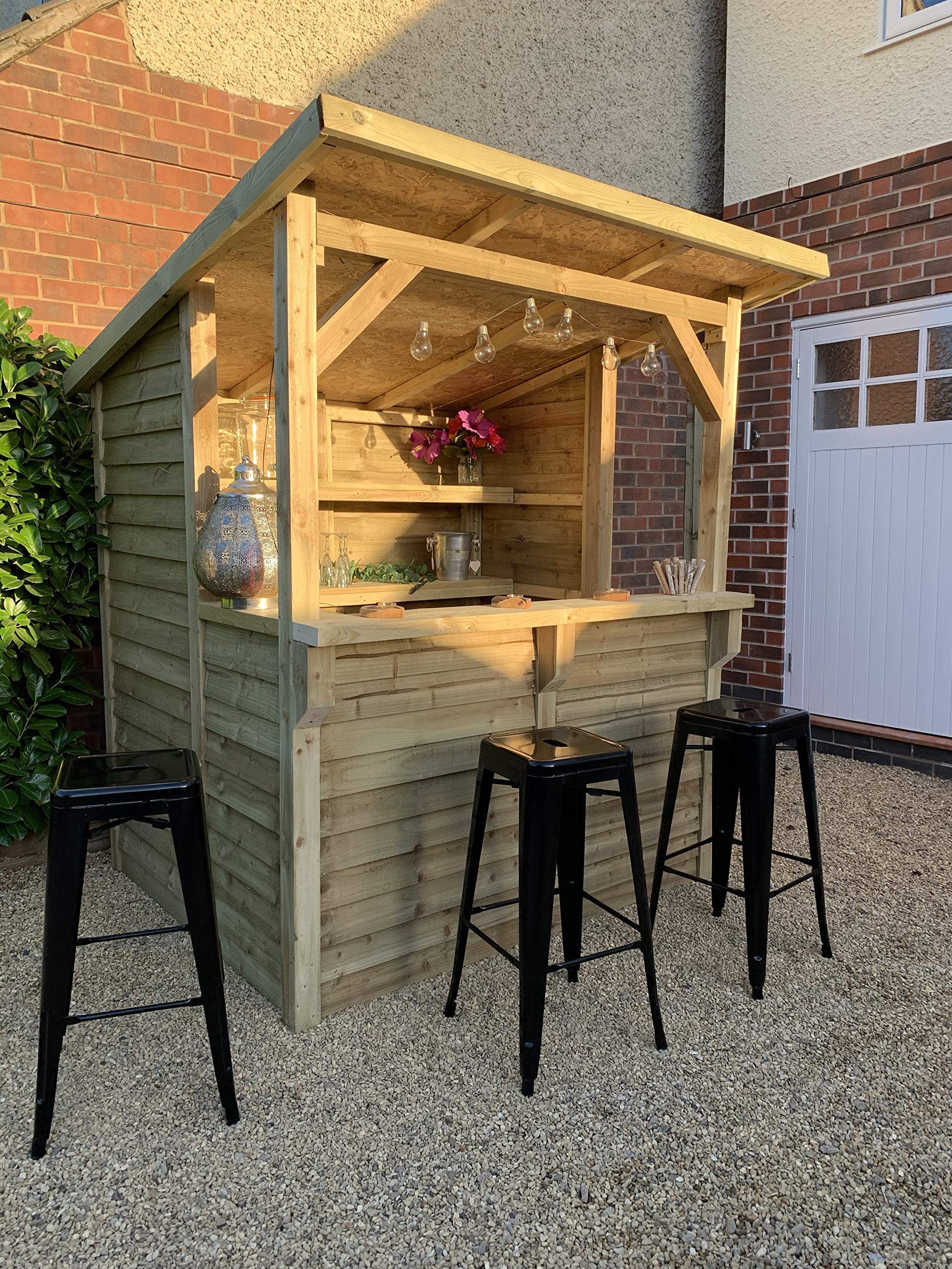 Wooden Garden Bar