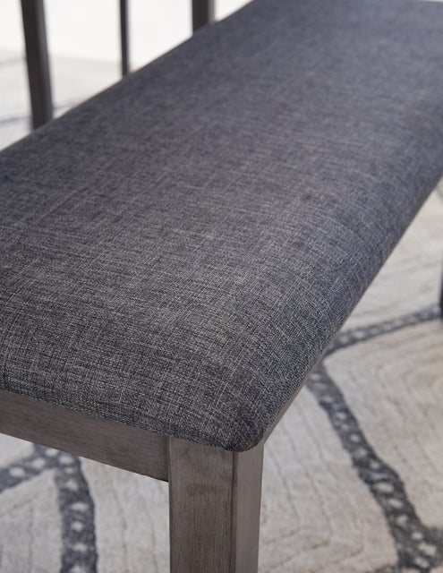 Bridson Dining Table and 4 Chairs and Bench