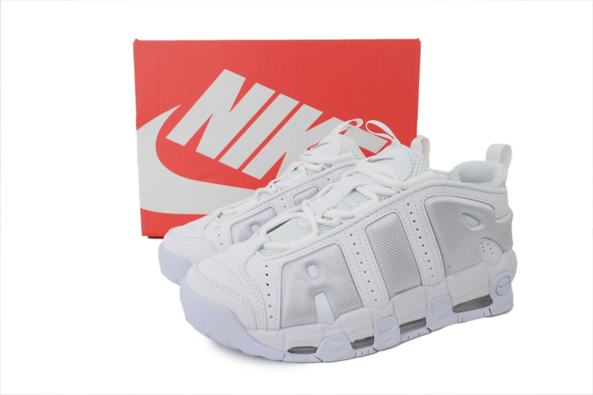 Nike Air More Uptempo Low Triple White FZ3055-100