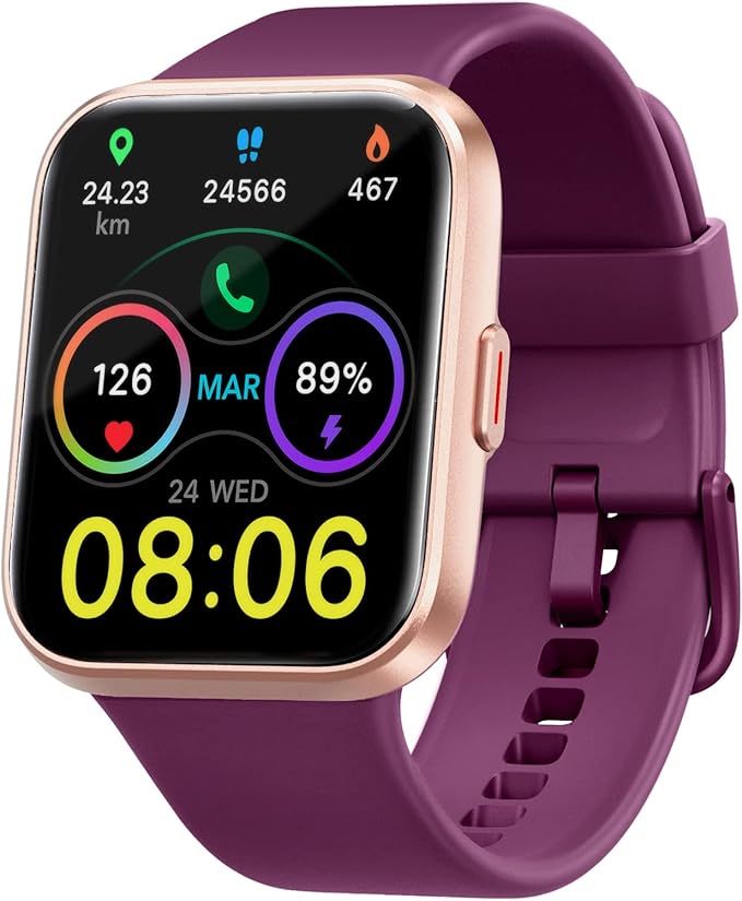 Smart Watch for Men Women(Answer/Make Call), Alexa Built-in,Fitness Watch with Heart Rate SpO2 Sleep Monitor 100 Sports 5ATM Waterproof Activity Trackers and Smartwatches for iOS&Android Phones