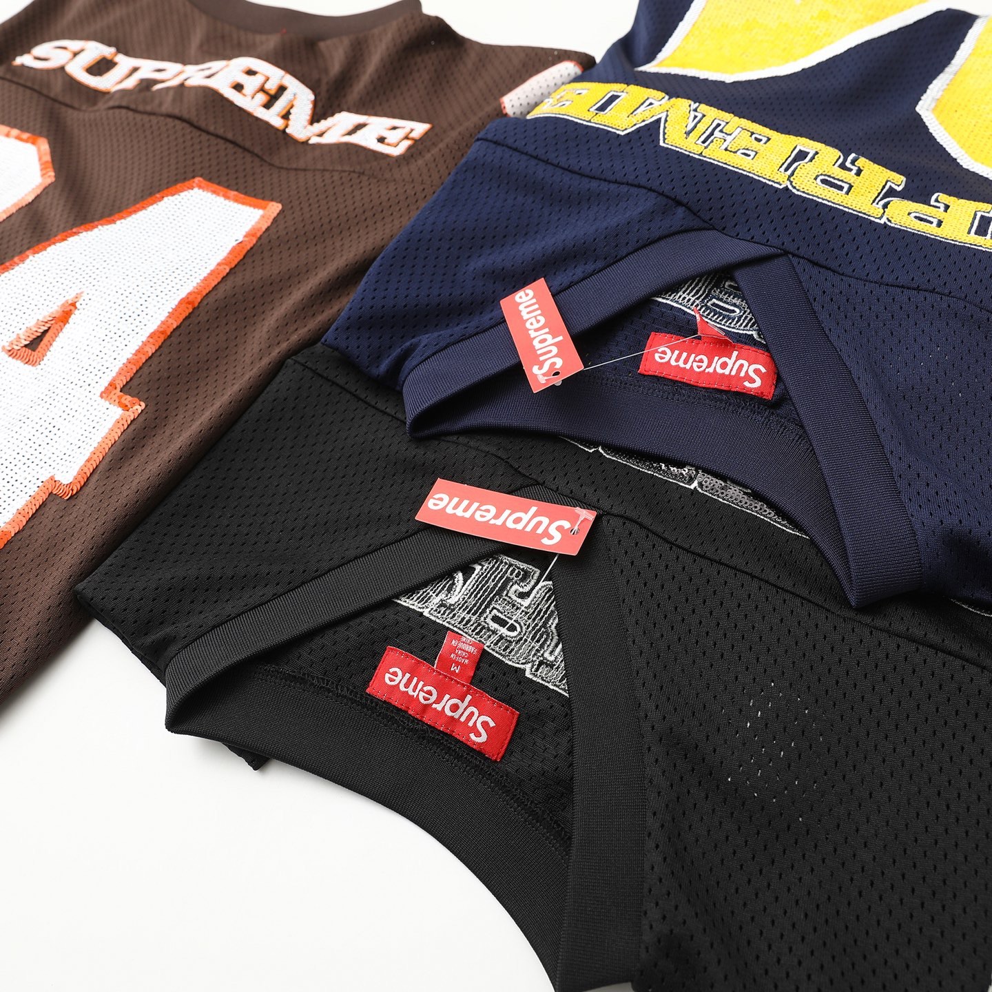 Supreme FW25 WEEK5 Sequin Football Jersey