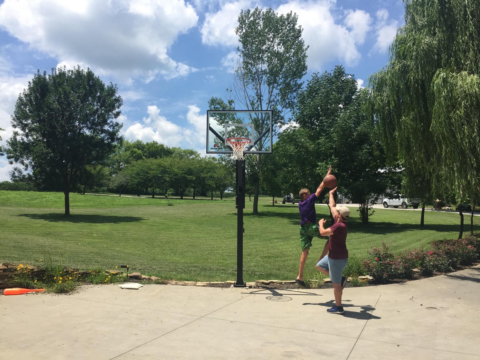 Goalrilla FT Basketball Hoops with Tempered Glass Basketball