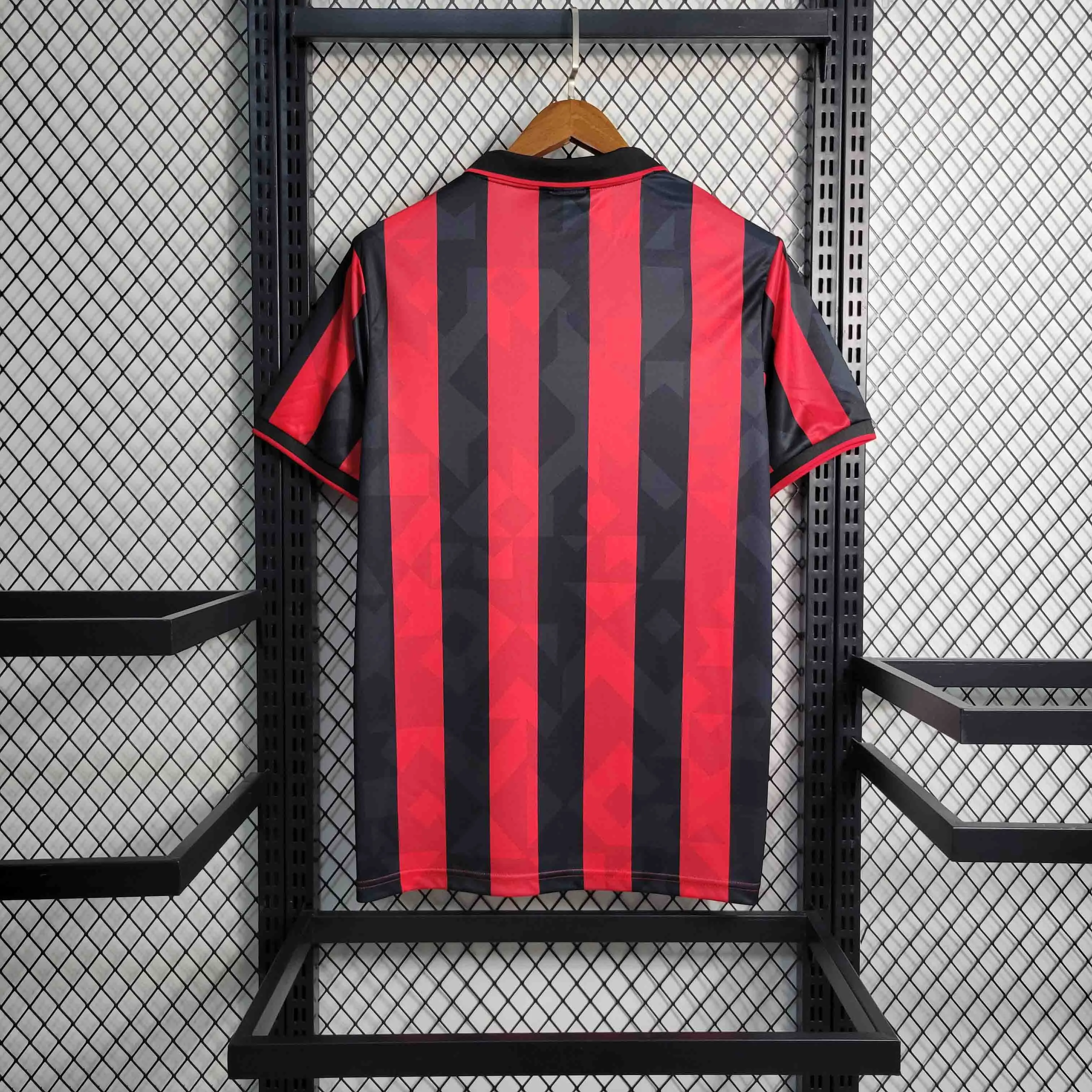 1993/94 AC Milan Lotto Home Soccer Jersey Retro CBRO MN