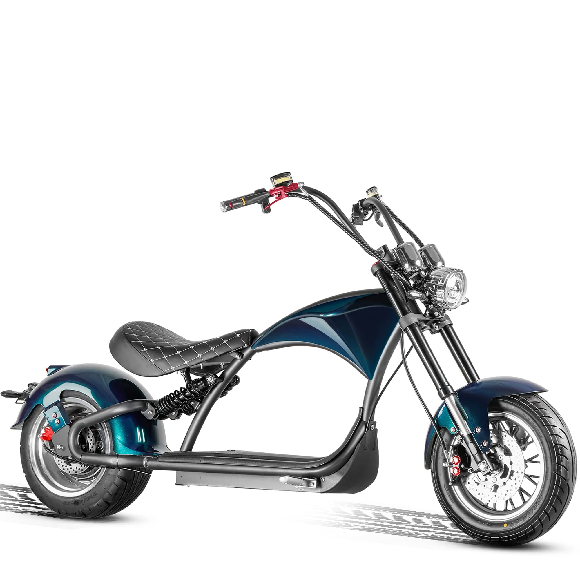 eAhora M1P 37Mph 2000W Electric Motorcycle for Adults