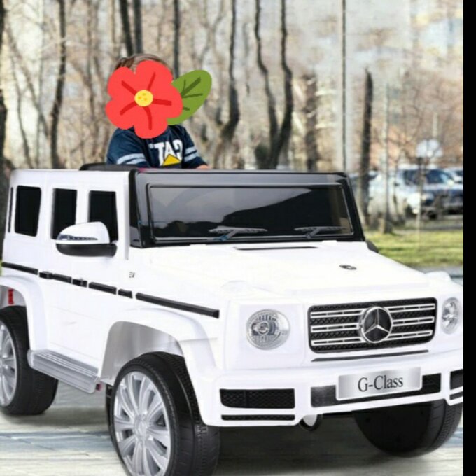 12V Mercedes Benz G500 Licensed Kids Ride On SUV Car with