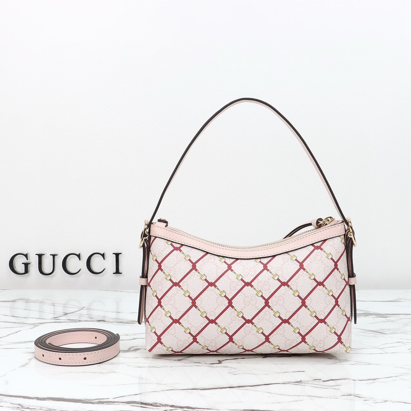 Gucci GG Emblem Small Shoulder Bag