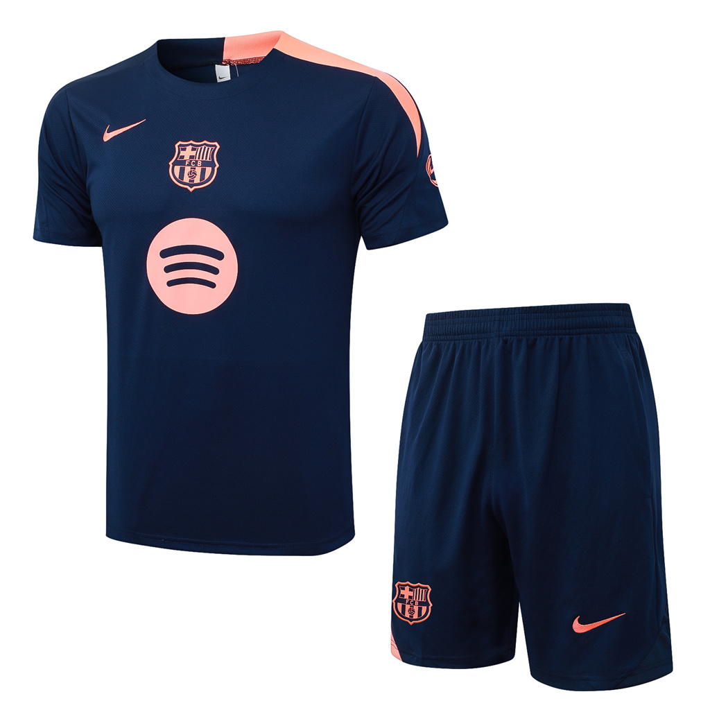 Barcelona Training Short Sleeve Suit 25/26