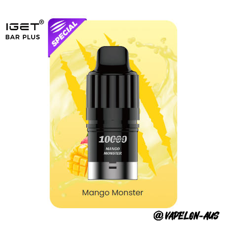 IGET BAR PLUS S3 POD 10000 Puffs