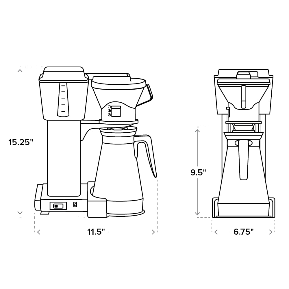 79114 KBT Coffee Brewer, Black