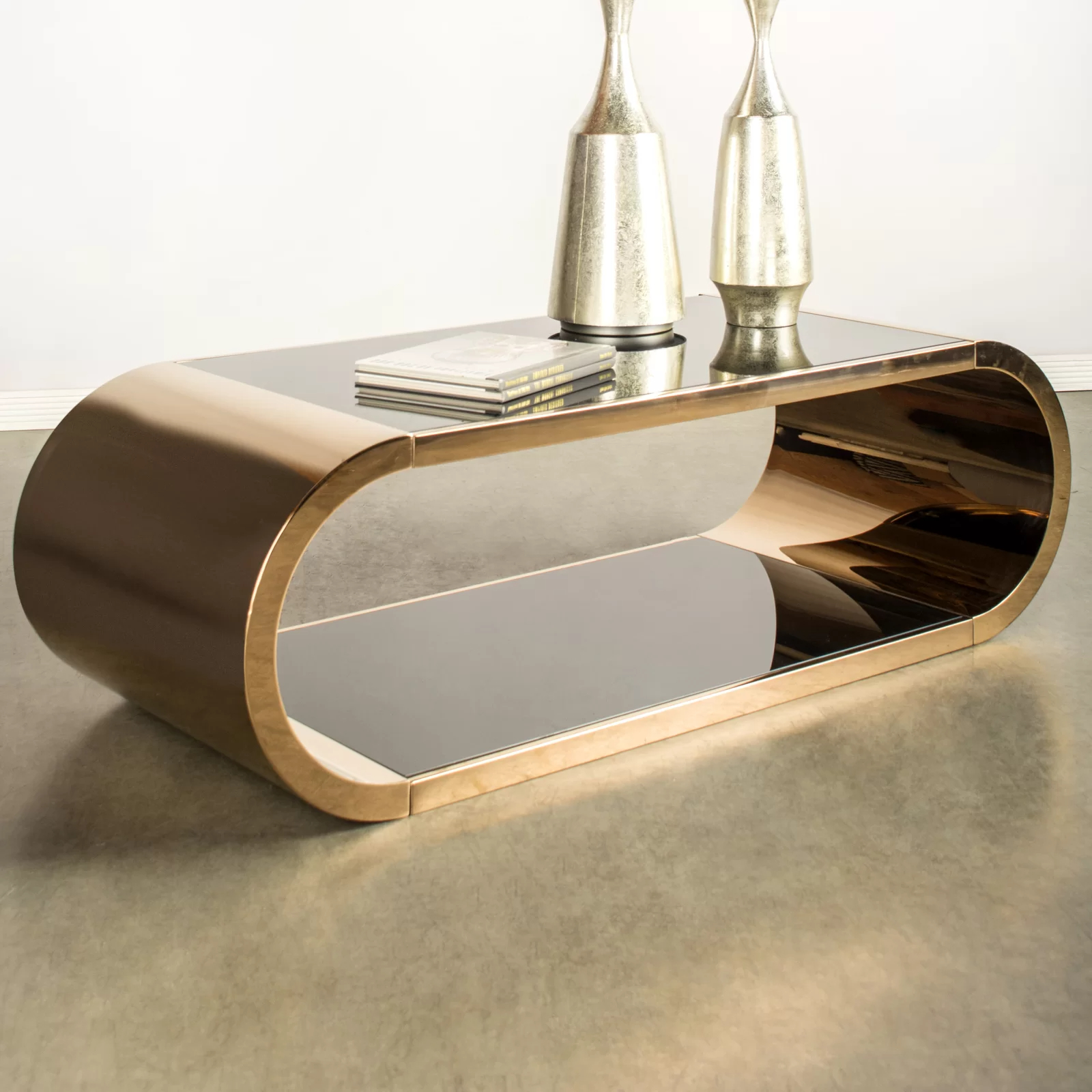 Jasonville Floor Shelf Coffee Table with Storage