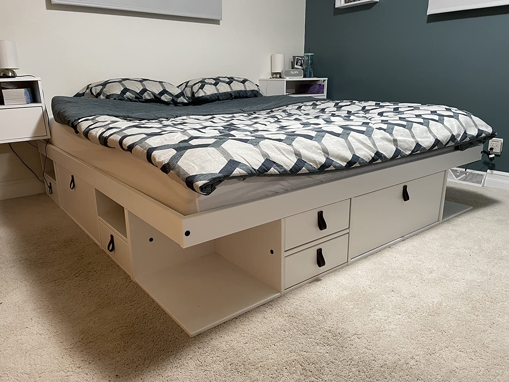 Bali Storage Platform Bed with Drawers