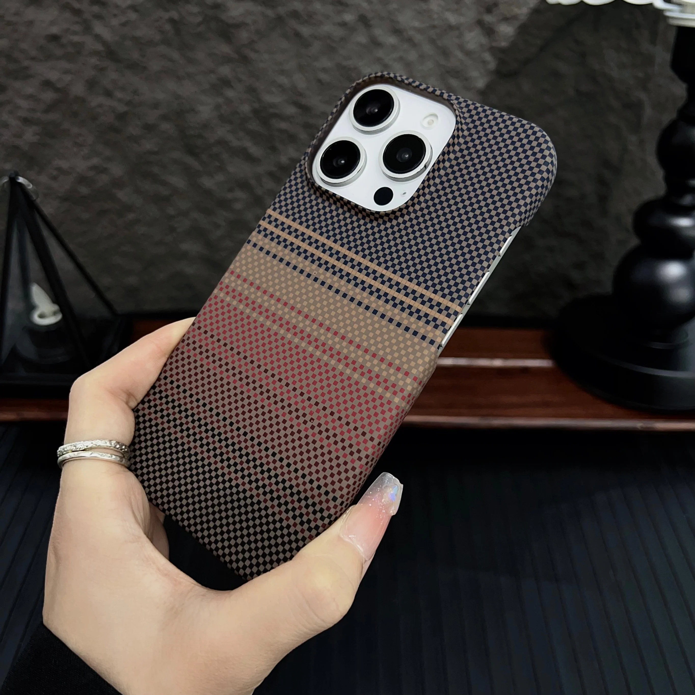 iPhone 16 Pro Max Protective Case Magnetic - back view