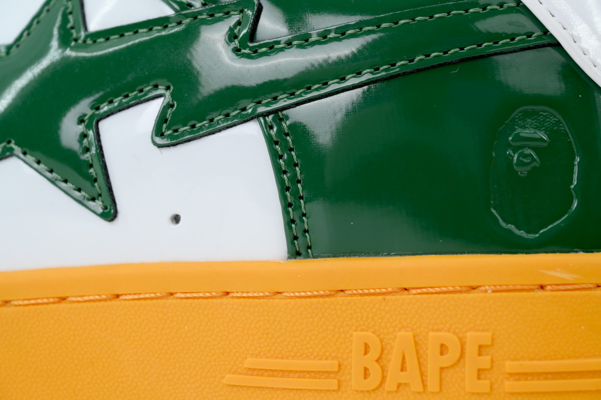 A BATHING APE BAPE Grey Yellow Green OZXSHM327911Q
