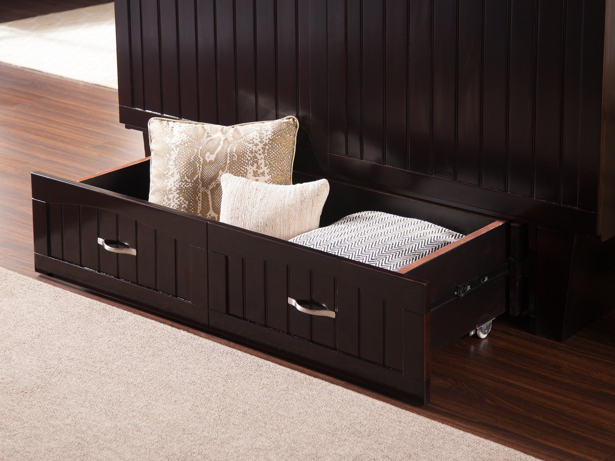 Atlantic Furniture Nantucket Murphy Bed Chest with Charging