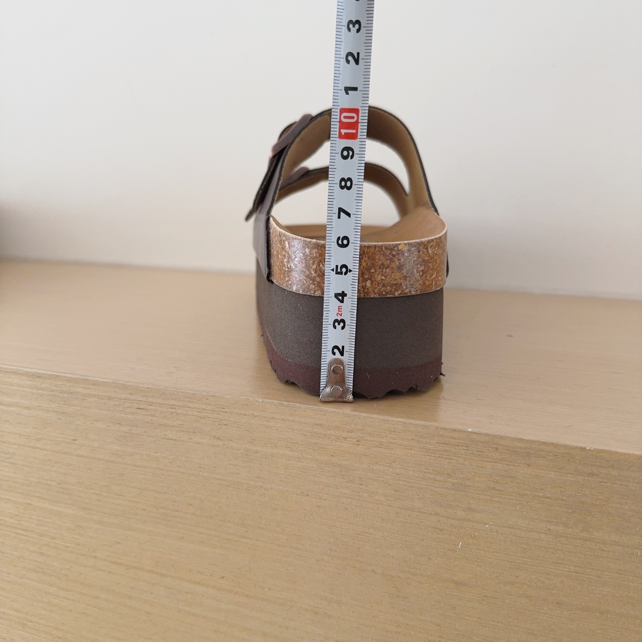 Platform 6 Cm Birken-Style Two-Strap Sandals