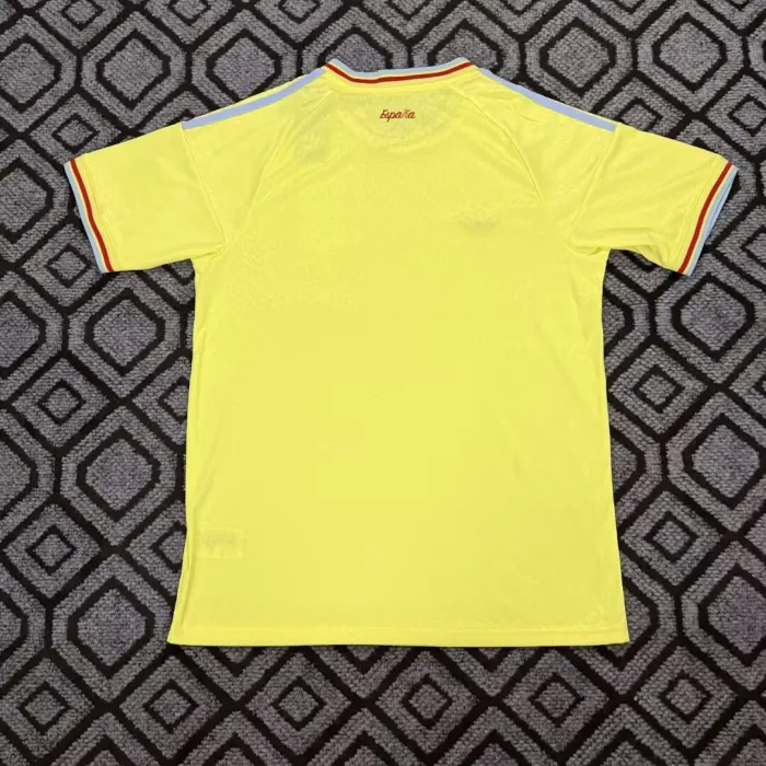 Spain 2026 Yellow Special Edition Jersey - 2 Stars