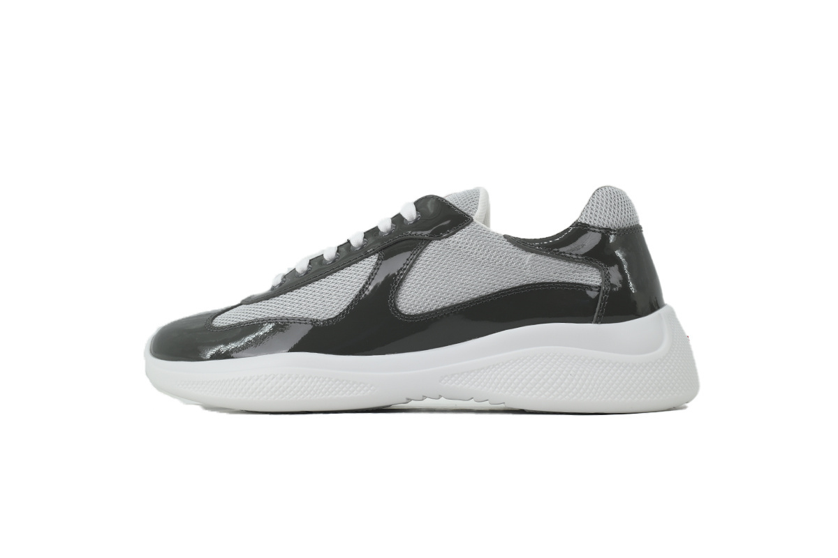Prada America's Cup Sneakers Charcoal Gray