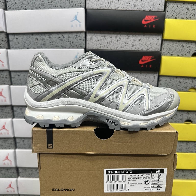 Salomon XT-Q Gray Silver Sneakers