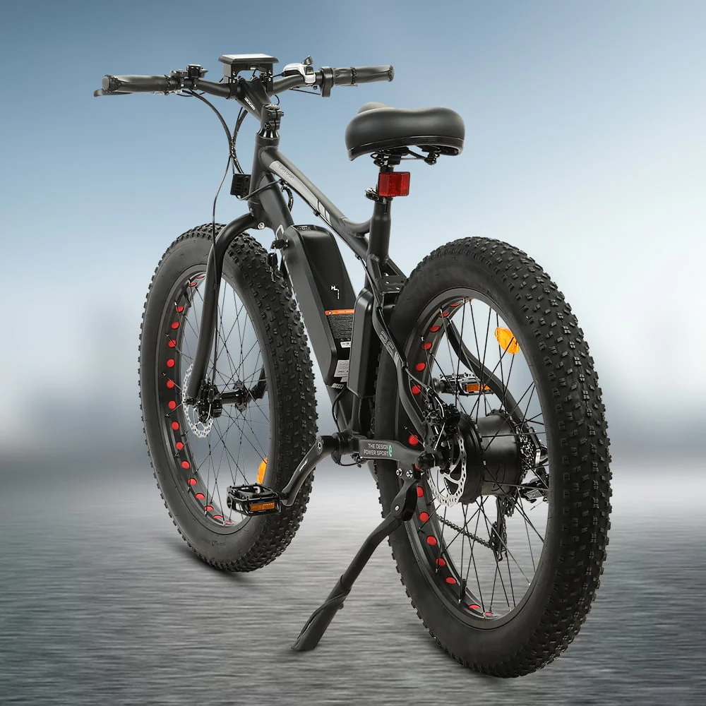 ECOTRIC 26in Fat Tire Electric Bike, 500W, 36V