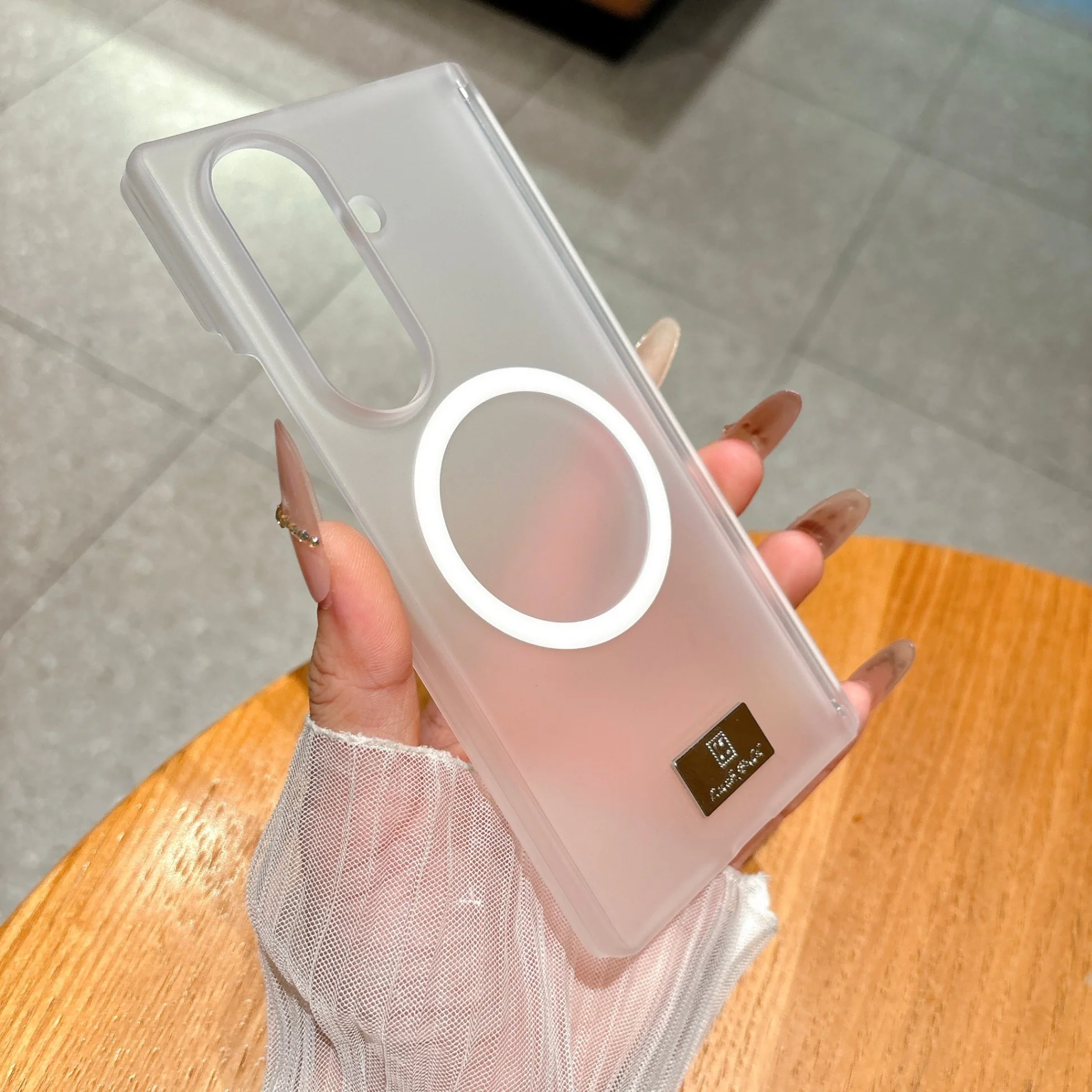 Phone Case Protective Case Magnetic - back view