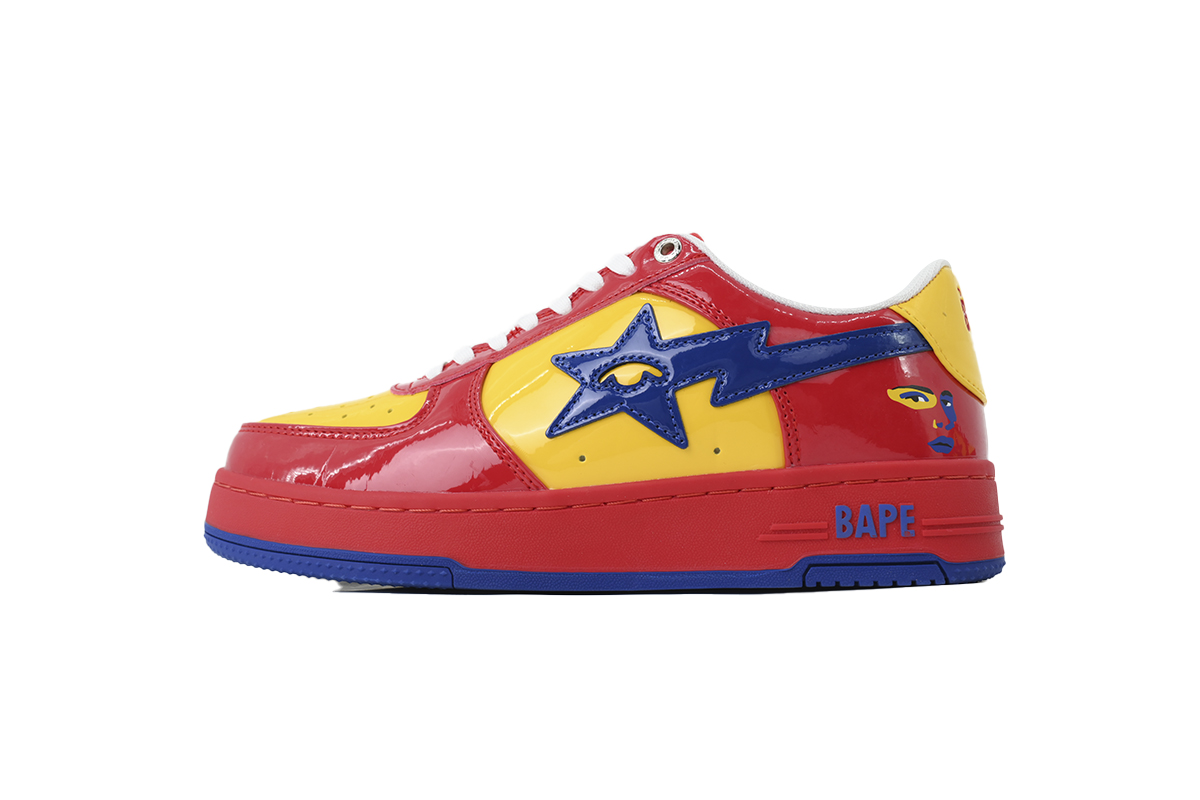 KidSuper × A BATHING APE BAPE STA ESP Red 1M23 191 933