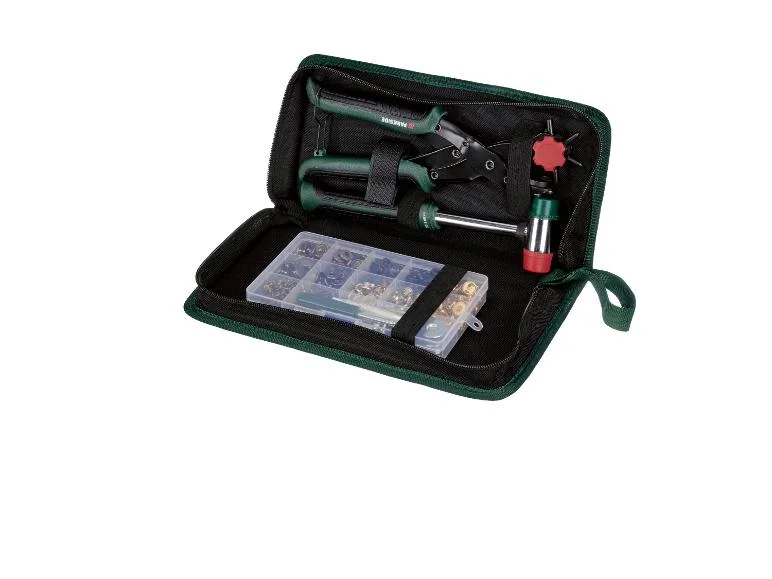 Set pince emporte-pièce/boutons-pression, 358 pièces