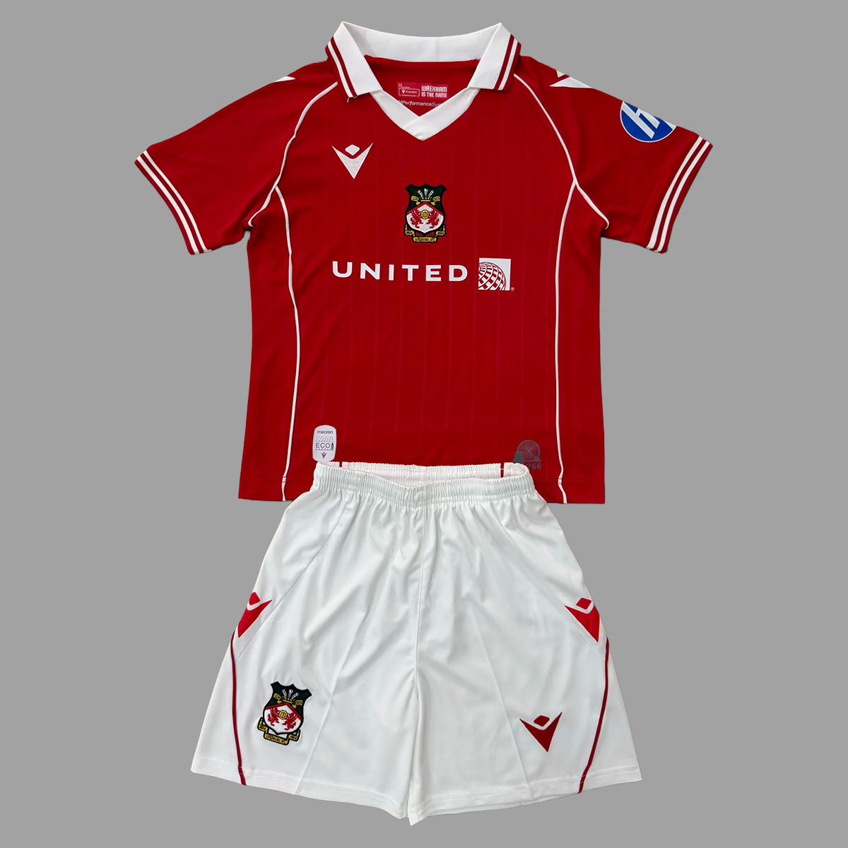 Kids Wrexham AFC 2025/26 home match jersey