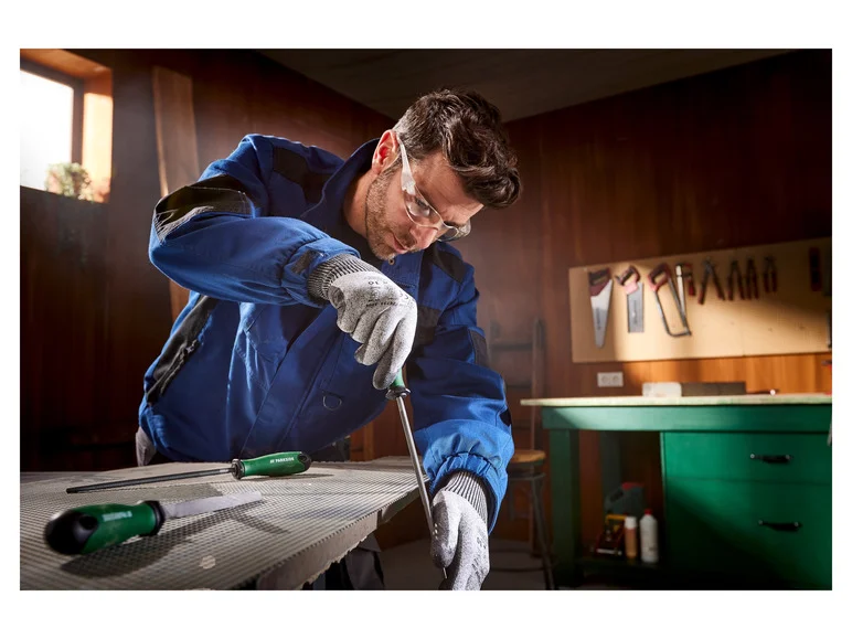 PARKSIDE® Set de limes d'atelier, 17 pièces