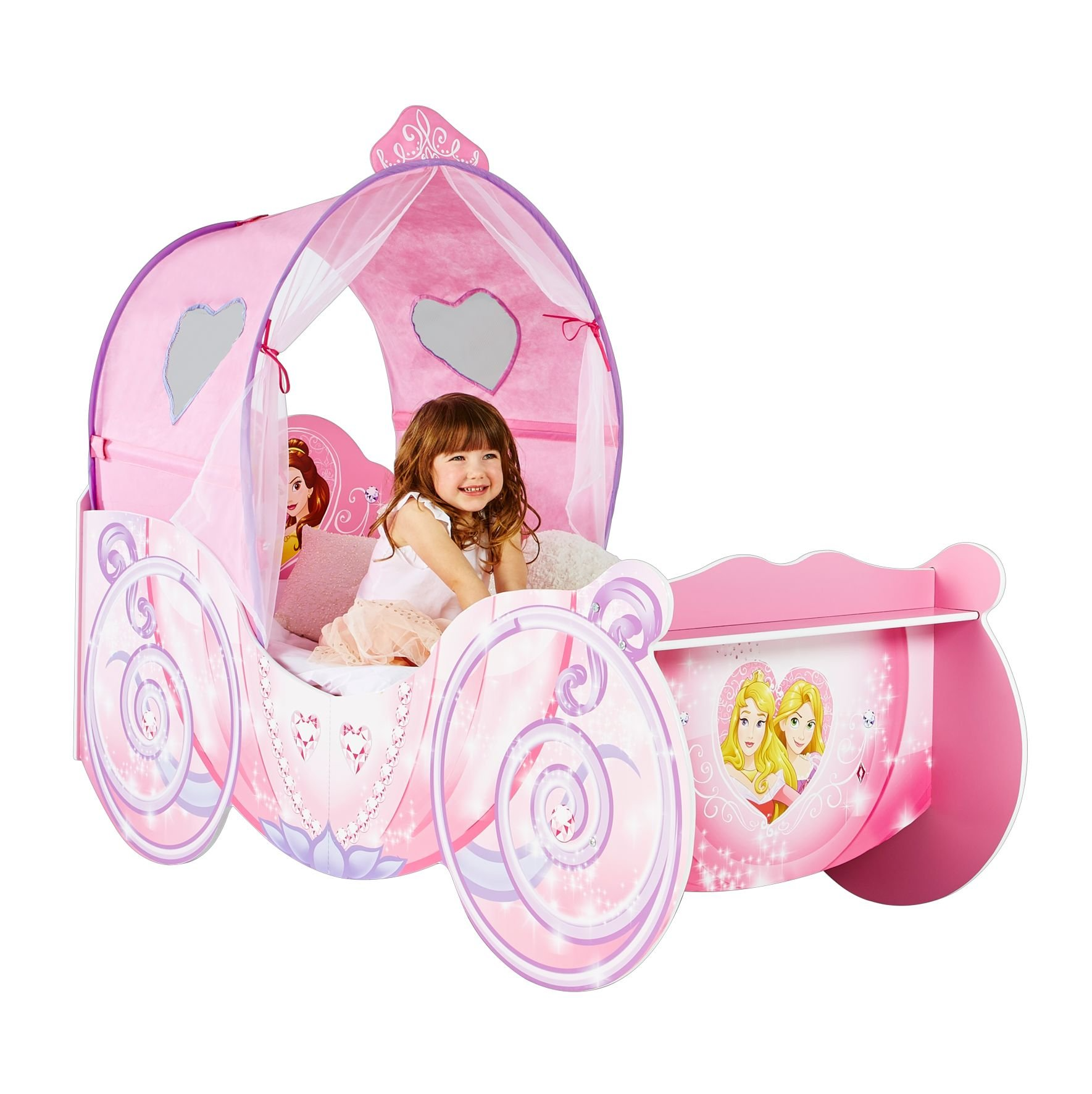 Princess Carriage Kids Toddler Bed by HelloHome