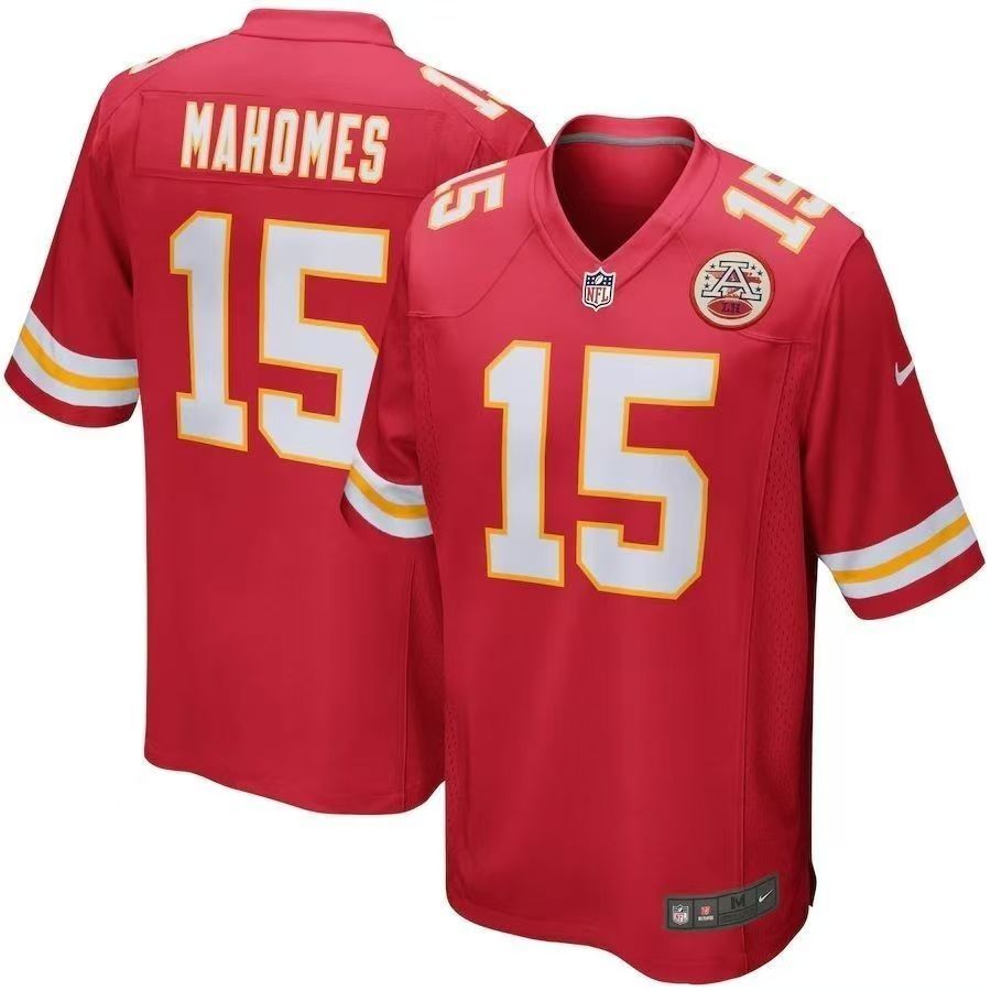 Kansas City Chiefs Jersey Red NO.15 MAHOMES
