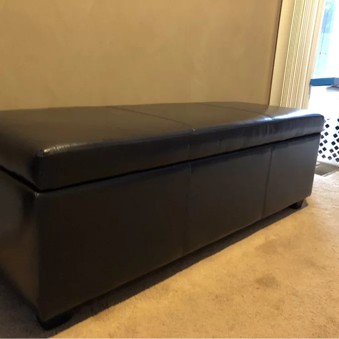 Boston Upholstered Storage Ottoman
