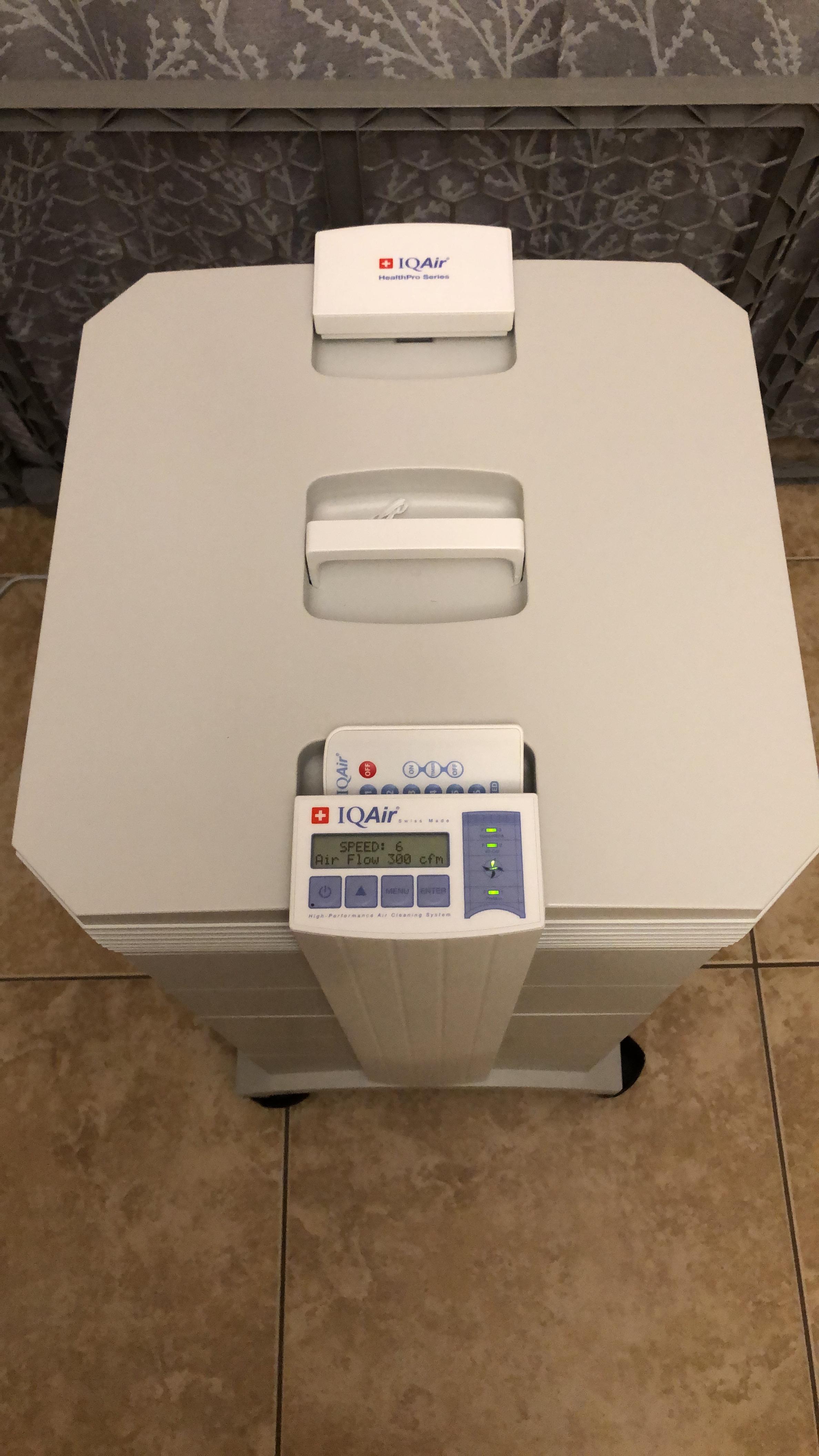 IQAir HealthPro Plus Air Purifier - Medical Grade HyperHEPA