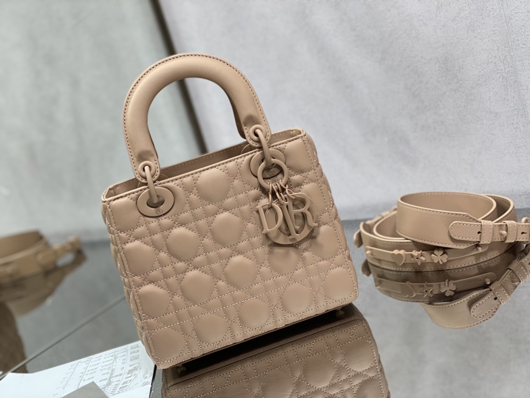 Dior Lady Dior Micro Top Handle Bag