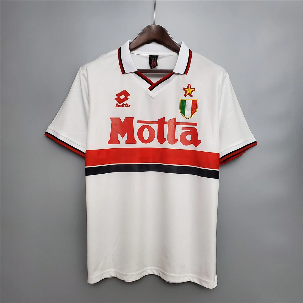 1993/94 AC Milan Lotto Away Soccer Jersey Retro CBRO MN