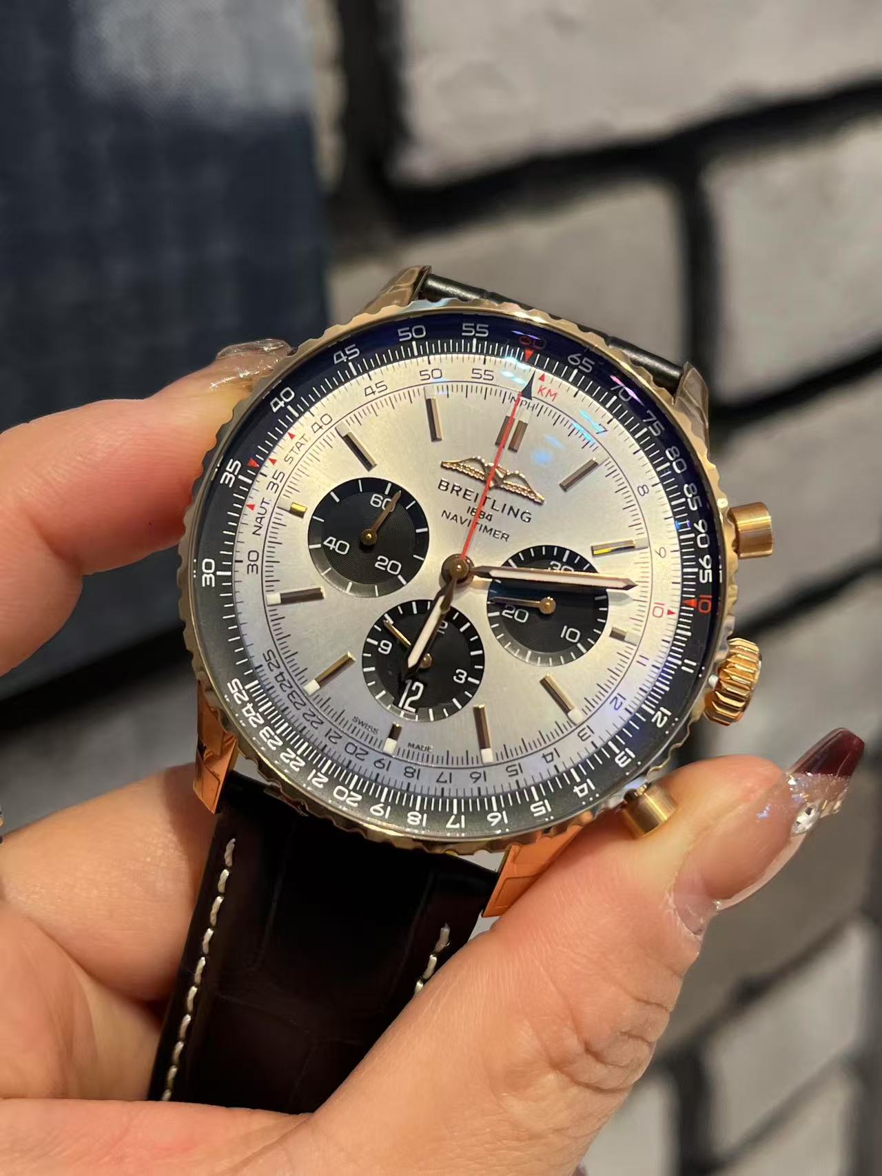 【Super Clone】Breitling Navitimer Gold B01