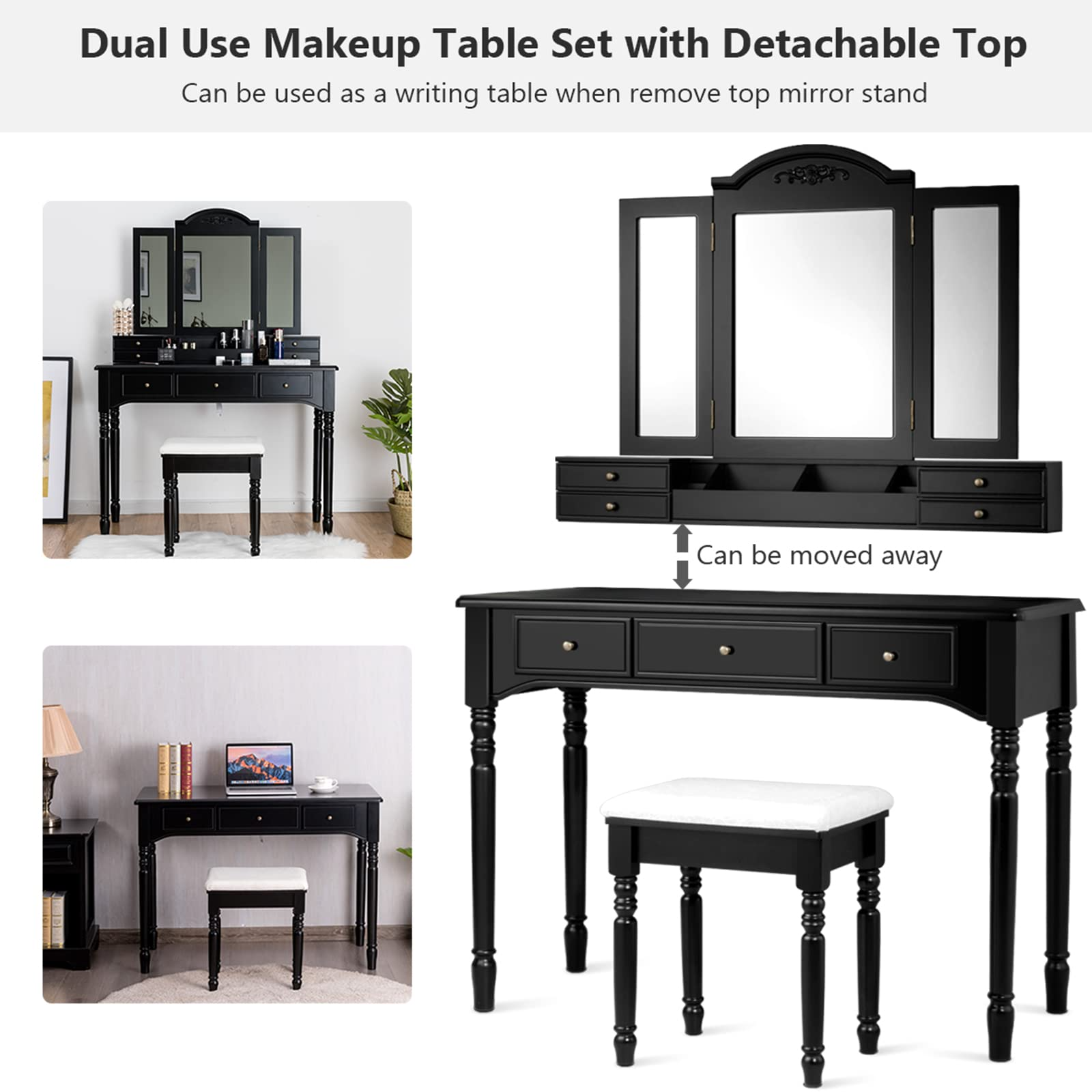 Vanity Desk Set