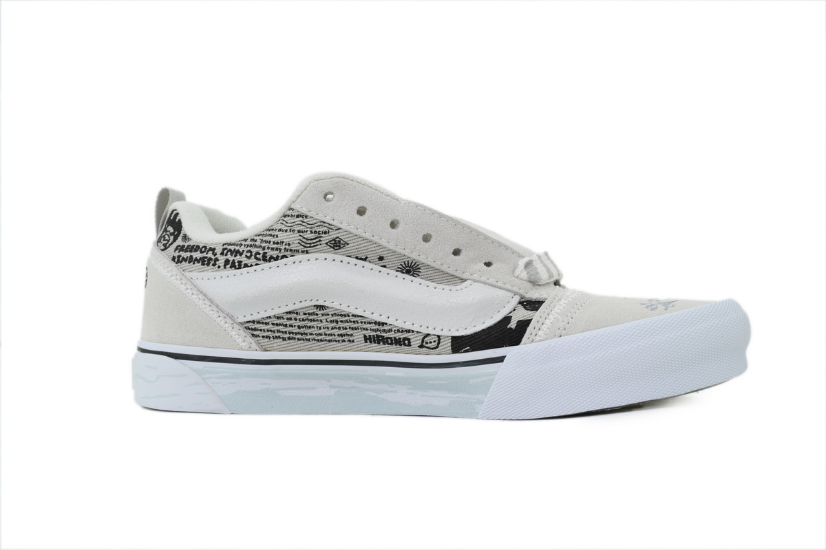 Vans x HIRONO Knu Skool White Black VN000CS0BHD