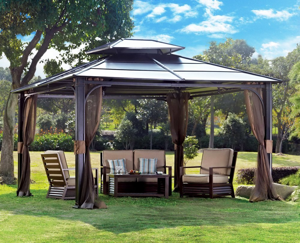 10x12 Chatham Steel Hardtop Gazebo