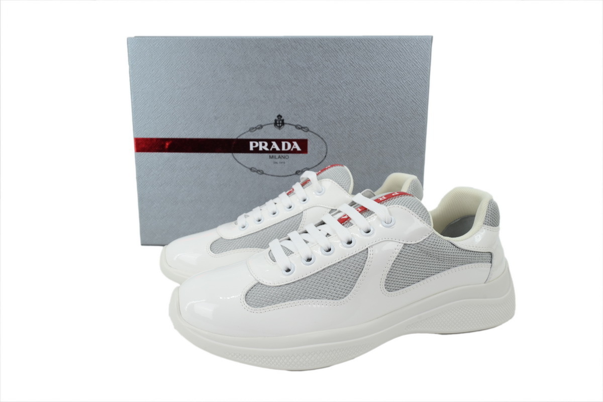 Prada America's Cup White Silver