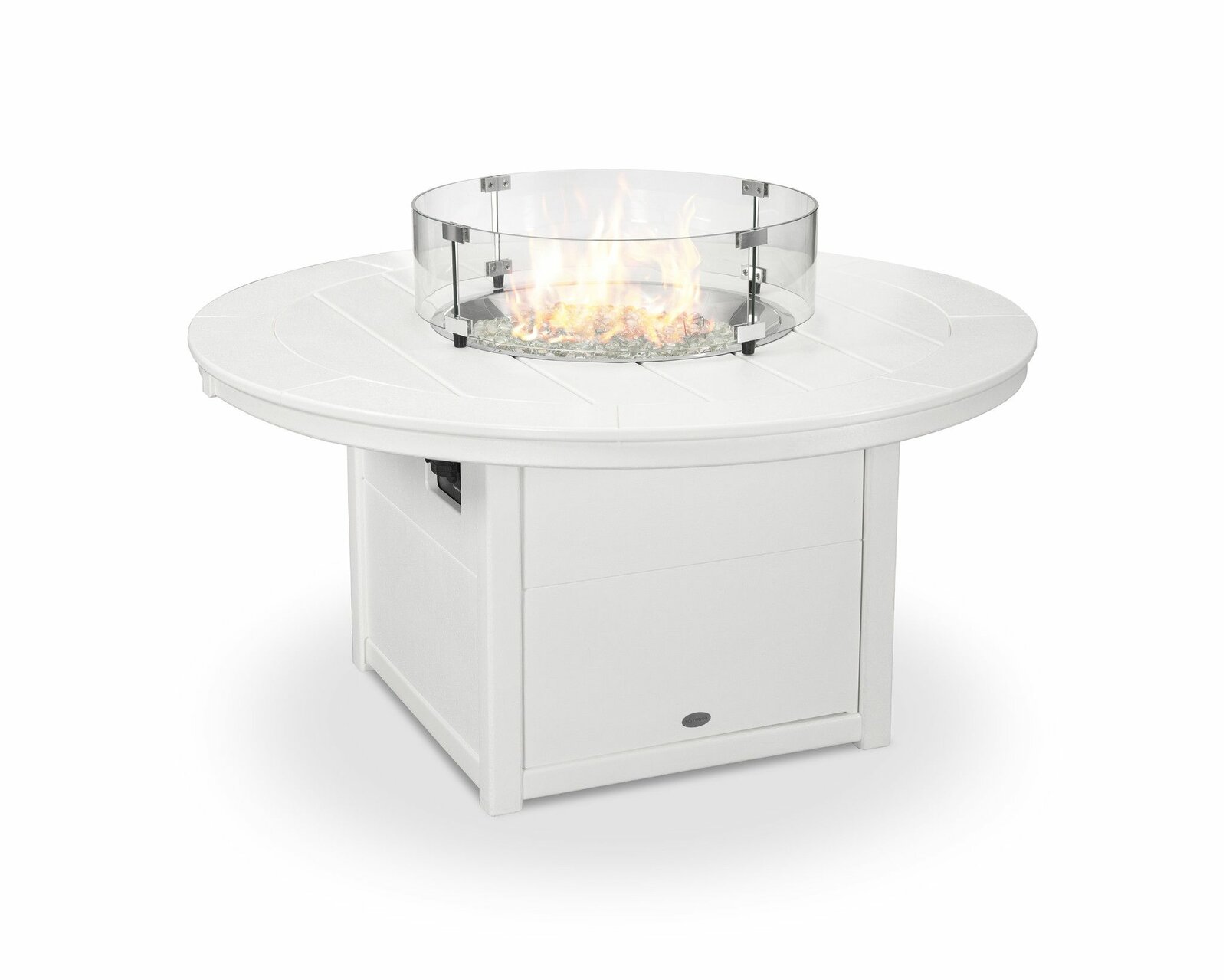23.75'' H x 48'' W Polyresin Fire Pit Table