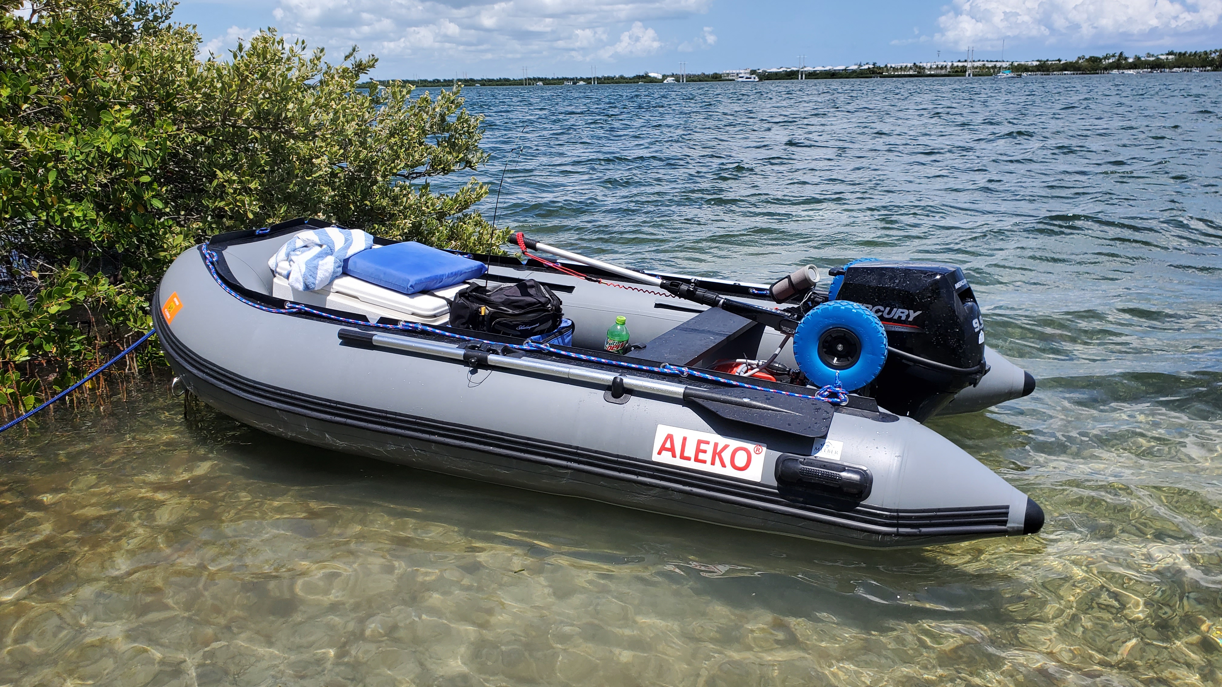 Inflatable Boats Heavy Duty Raft Fishing Boat Dinghy