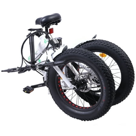 ECOTRIC 20in Folding Fat Tire Electric Bike, 500W