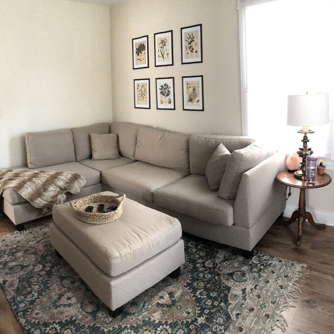 Hemphill 3 - Piece Upholstered Chaise Sectional