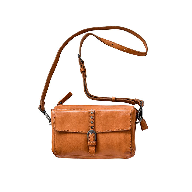 Vintage Leather Crossbody Pouch